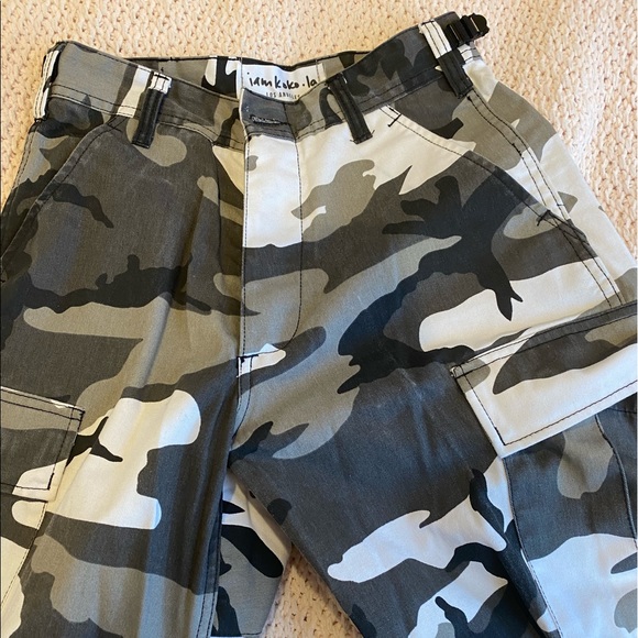 iamkoko.la Pants - iamkokola camo cargo pants